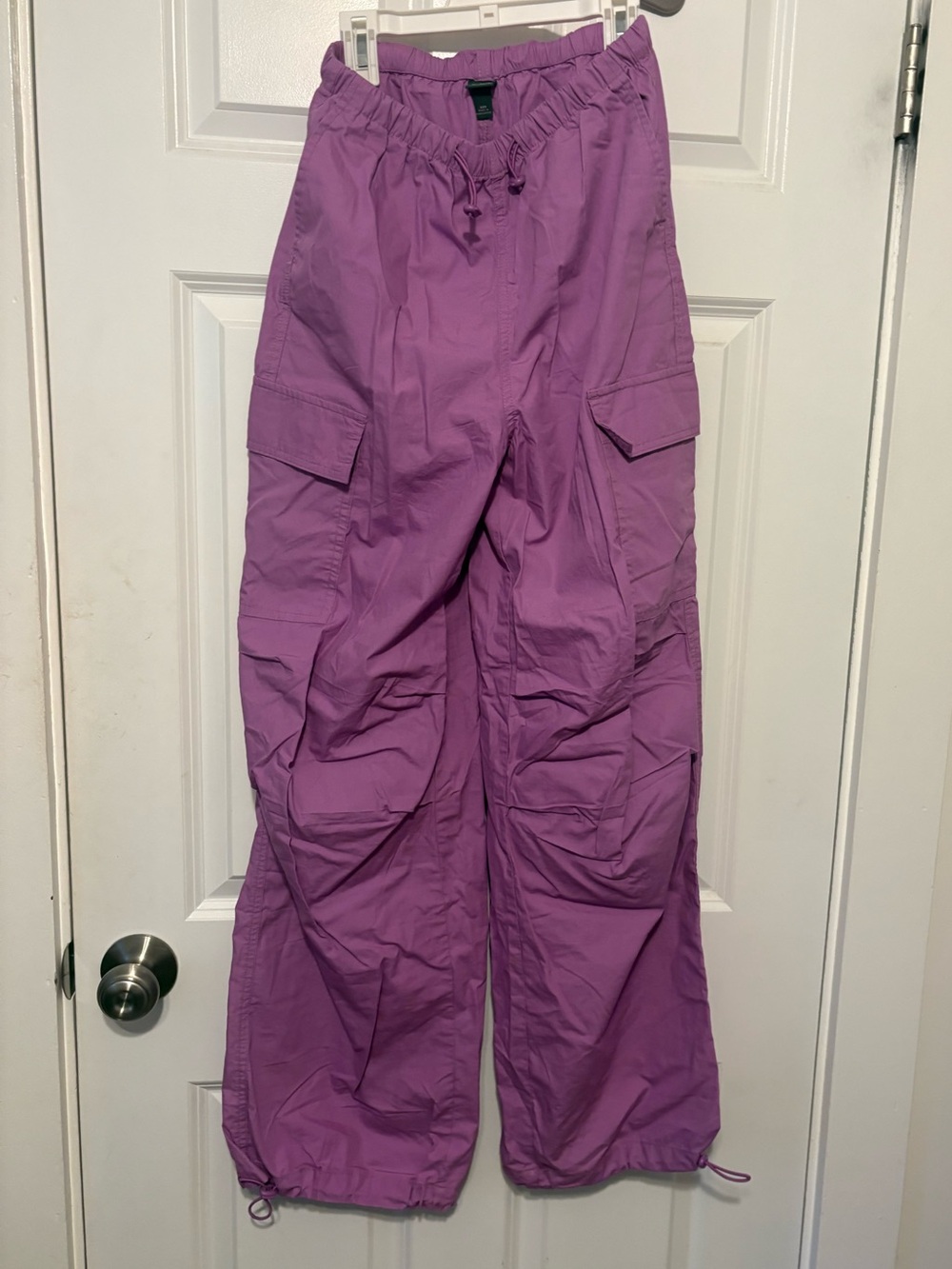 Lilac Cargo Utility Pants